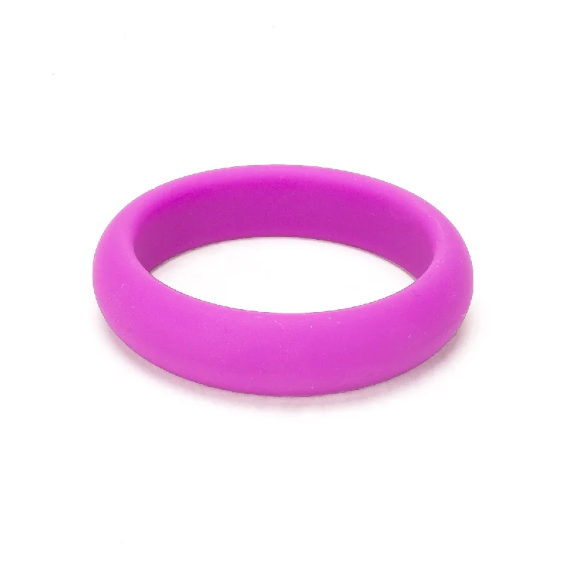 cock ring for daily use-Me You Us Silicone Cock Ring Purple 50mm