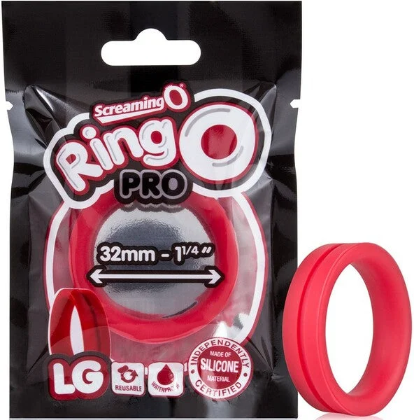 cock ring size recommendations-Ring O Pro LG (Red)