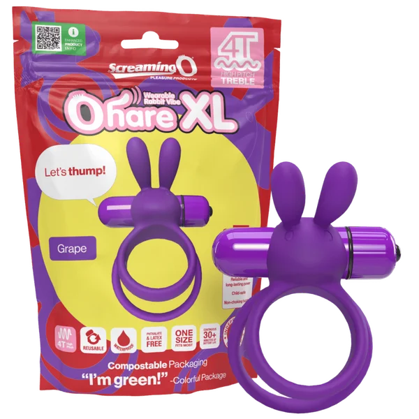 cock ring for fast vibes-Ohare XL 4T High Pitch Treble (Grape)