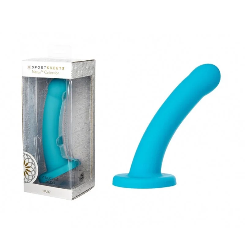 small metal dildo-SS Hux Dildo Turquoise