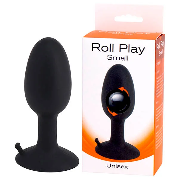 Anal toys for private play-Seven Creations Roll Play Butt Plug - Small