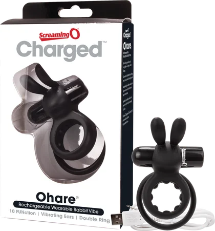 cock ring with cool vibes-Ohare (Black)