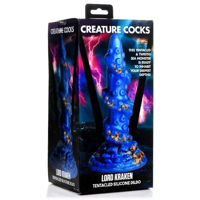 vibrating black dildo-Creature Cocks  ''Lord Kraken'' -Dildo