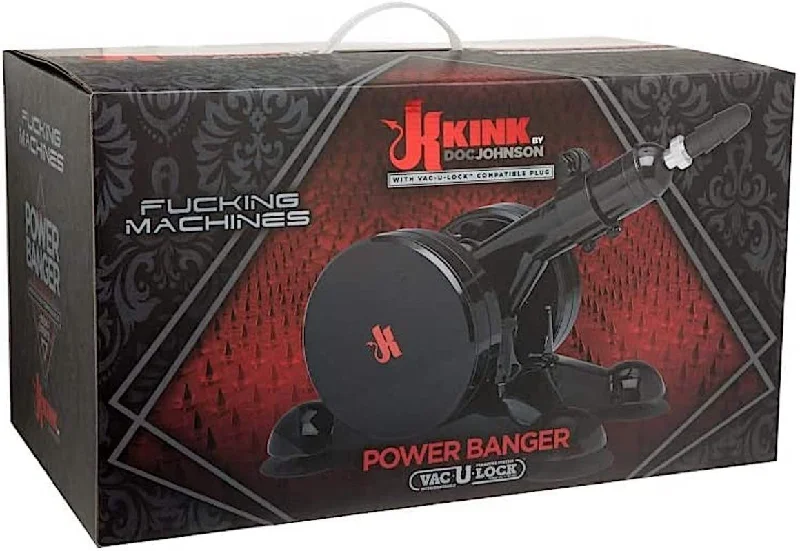 pink flexible dildo-Kink ''Power Banger'' Fucking Machine