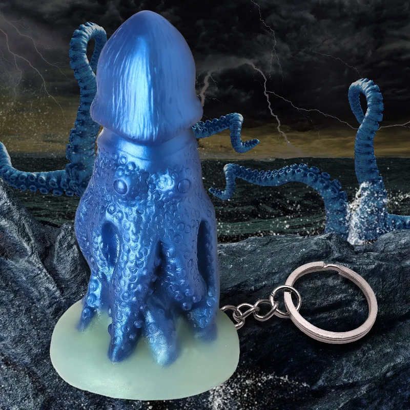 purple remote control dildo-Cocktopus Mini Dildo Key Chain