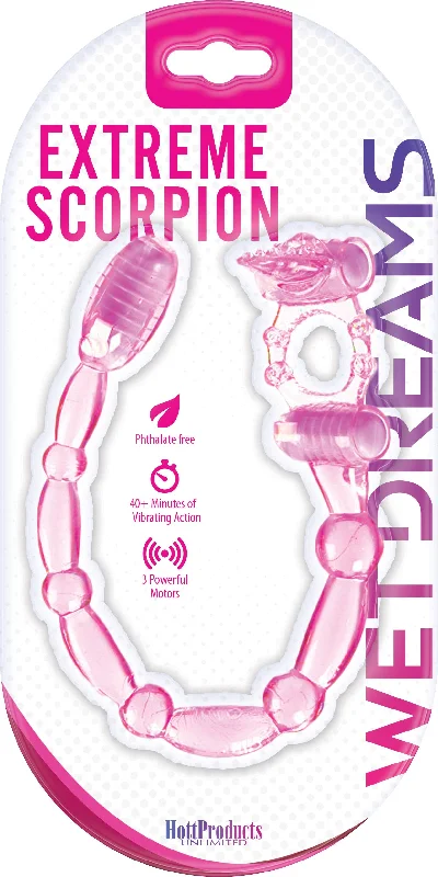 cock ring for daily use-Playful Scorpion Tongue & Beads Anal Vibe - Fun and Exciting Sensations!