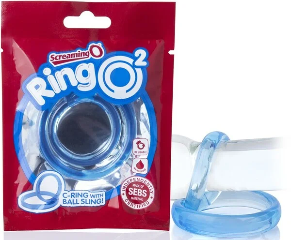 cock ring for advanced users-Ring O 2 (Blue)