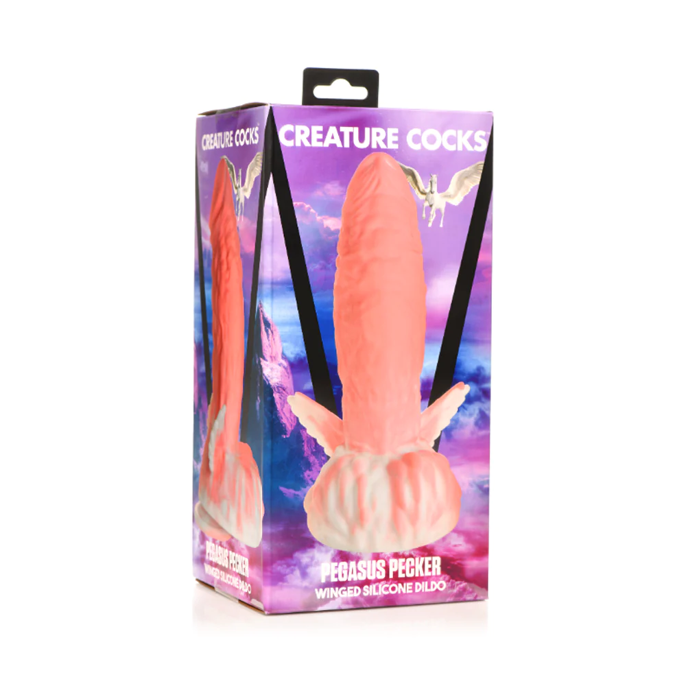 smooth lifelike dildo-Creature Cocks ''Pegasus'' Pecker Winged Dildo