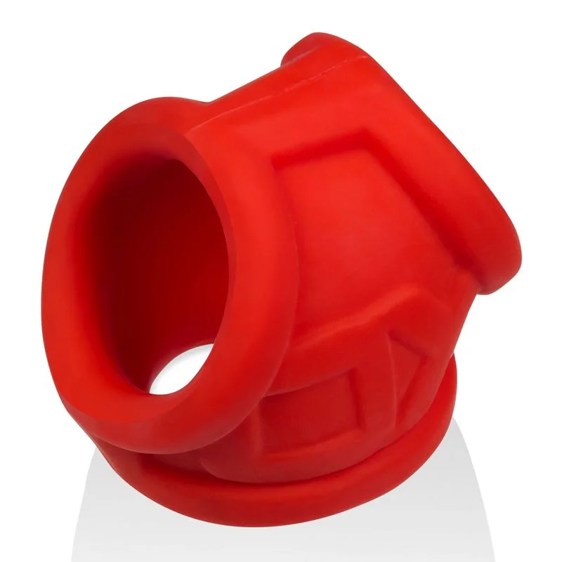 cock ring with high vibes-Oxsling Cocksling Red Ice