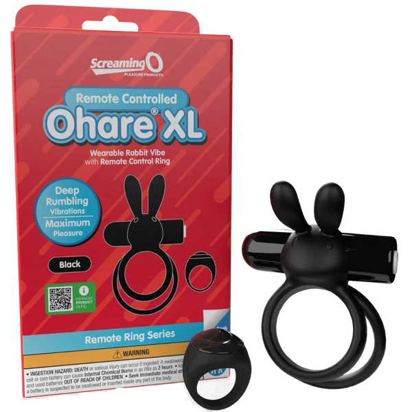 cock ring maintenance guide-Remote Control Ohare XL (Black)