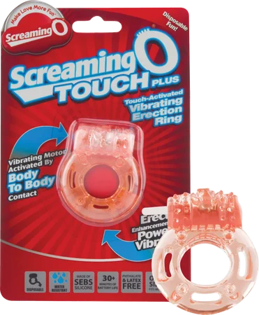 cock ring for intense feel-Screaming O Touch Plus