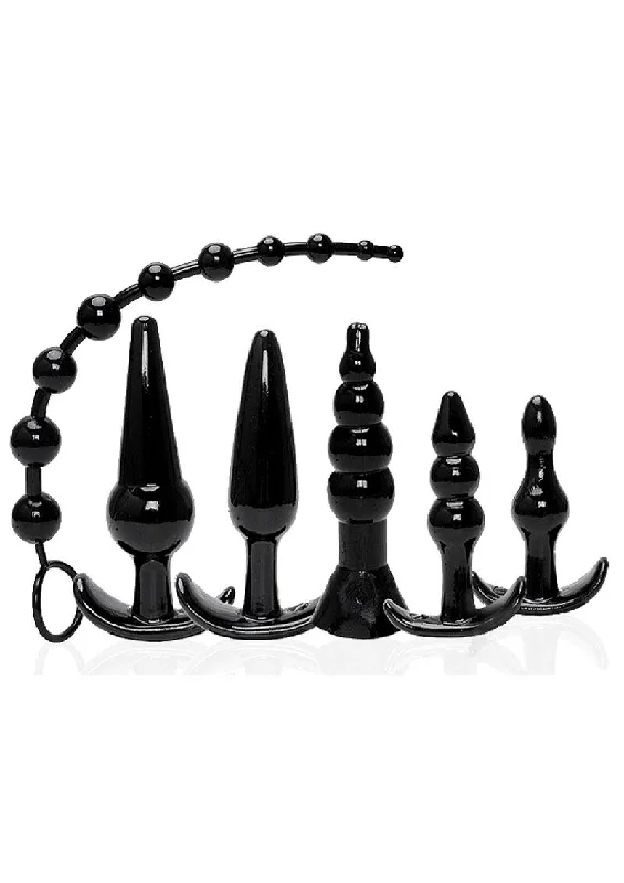 Anal toys for freehand pleasure-Try-Curious Anal Plug Kit