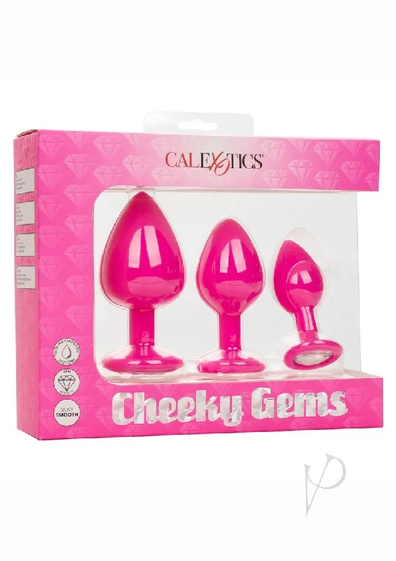 Anal toys for anal stretching-Cheeky Gems Kit Pink