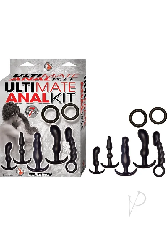 Anal toys with cooling effect-Ultimate Anal Kit Black