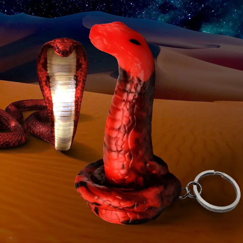 pink remote control dildo-King Cobra Mini Dildo Key Chain