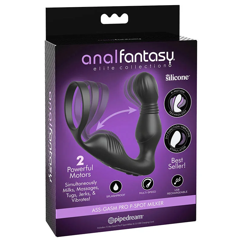 Anal toys for couple bliss-Anal Fantasy Elite Ass-Gasm P-Spot Milker Prostate Massager