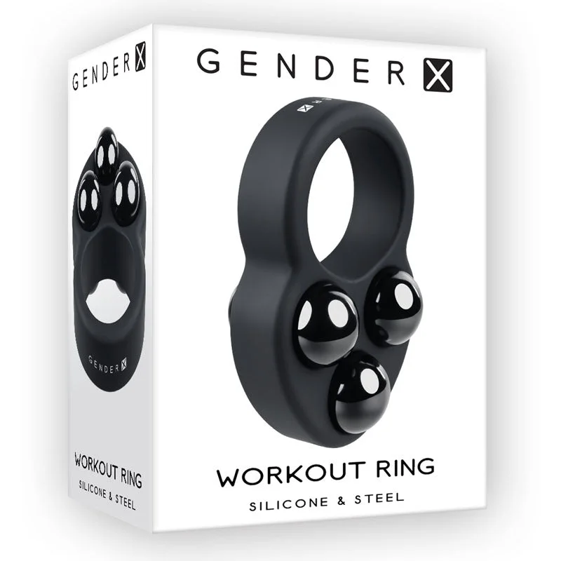 cock ring for gentle joy-Gender X WORKOUT RING-(gx-cr-2598-2)