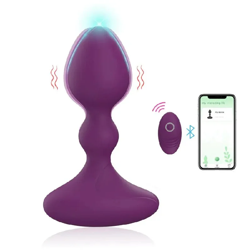 Anal toys cleaning guide-Thairin App Controlled Vibrating Anal Sex Toy