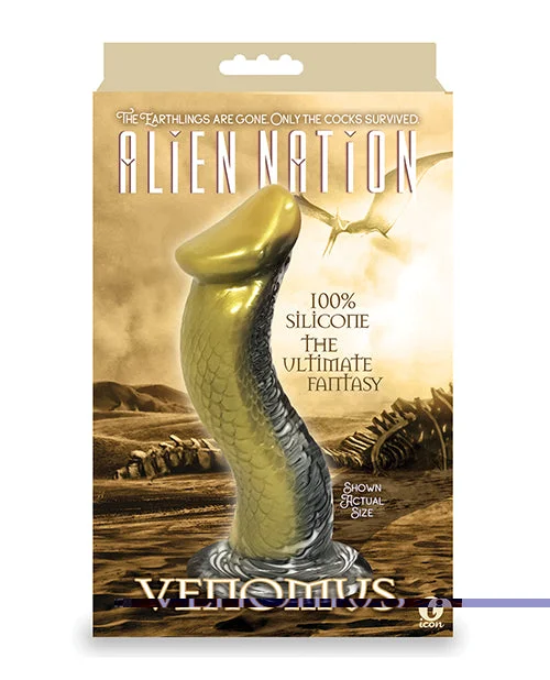 smooth battery-powered dildo-Alien Nation Venomus