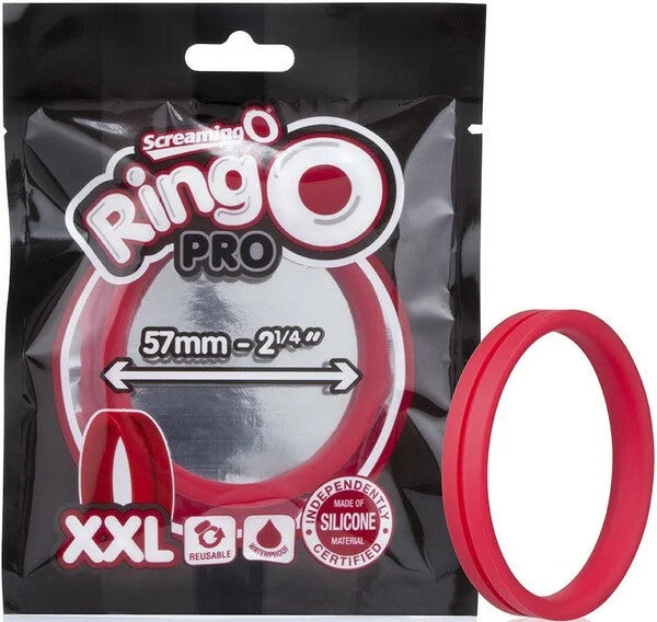 cock ring online tutorials-Ring O Pro XXL (Red)