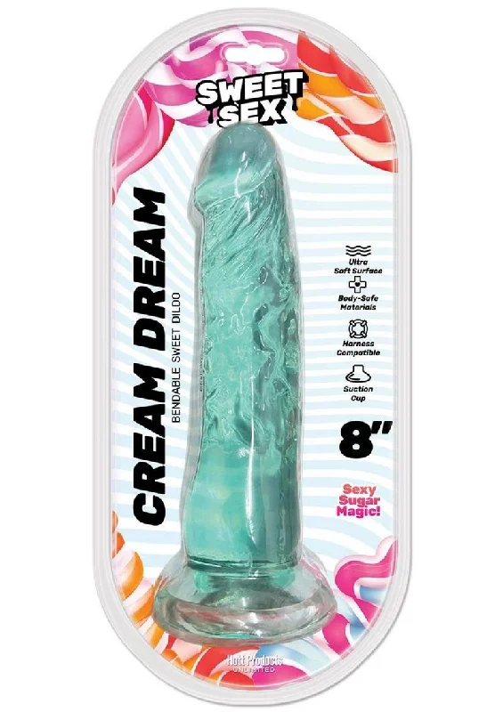 black fantasy dildo-Sweet Sex Cream Dream Silicone Dildo