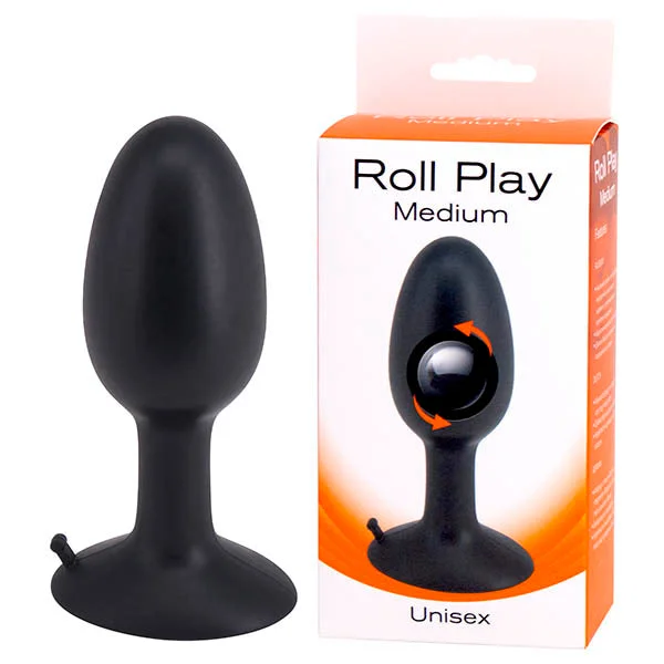 Anal toys with smooth insertion-Seven Creations Medium Roll Play Butt Plug