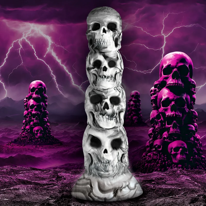 blue dildo-Tower Of Doom Silicone Dildo