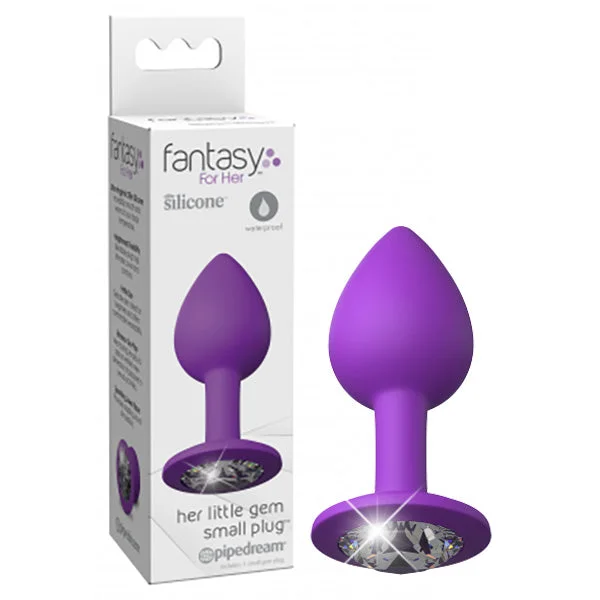 Anal toys for couple ease-Fantasy For Her Little Gem Small Butt Plug