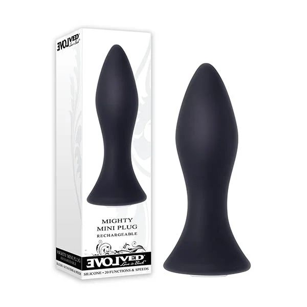 Anal toys for gentle insertion-Evolved Mighty Mini Butt Plug