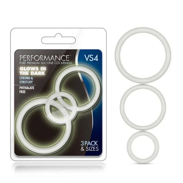 cock ring cleaning tips-Performance VS4 Pure Premium Silicone Cockrings-(bl-370819)