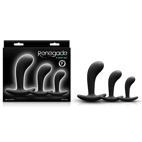 Anal toys safety tips-Renegade P Spot Kit Butt Plug