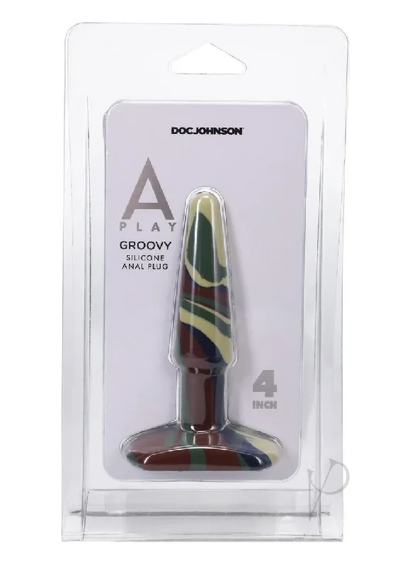 Anal toys for erotic dreams-A-play Groovy Anal Plug 4 Green