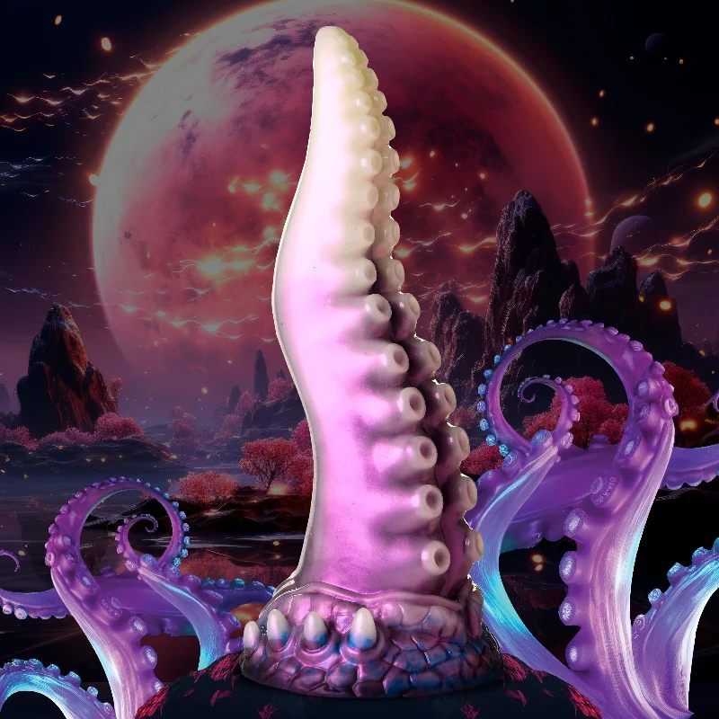 matte dildo-Astropus Tentacle Silicone Dildo