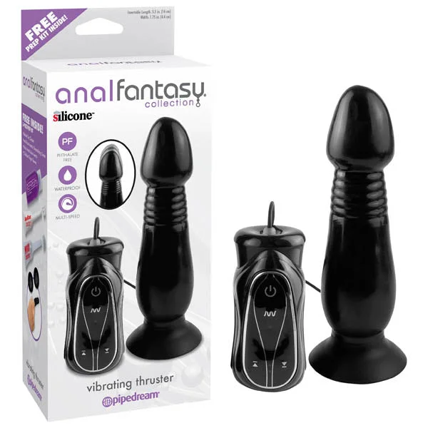 Anal toys for tough play-Anal Fantasy Collection Vibrating Thruster Butt Plug