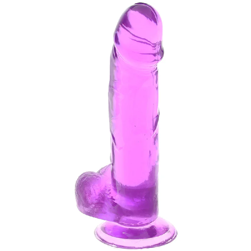 latex dildo-PinkCherry 6 Inch Purple Dildo