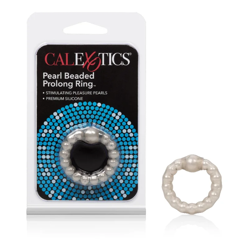 cock ring battery life-Pearl Bead Comfort Rings: Stretchy Fun for Your Special Moments