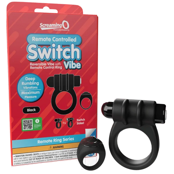 elastic cock ring benefits-Remote Control Switch Vibe (Black)