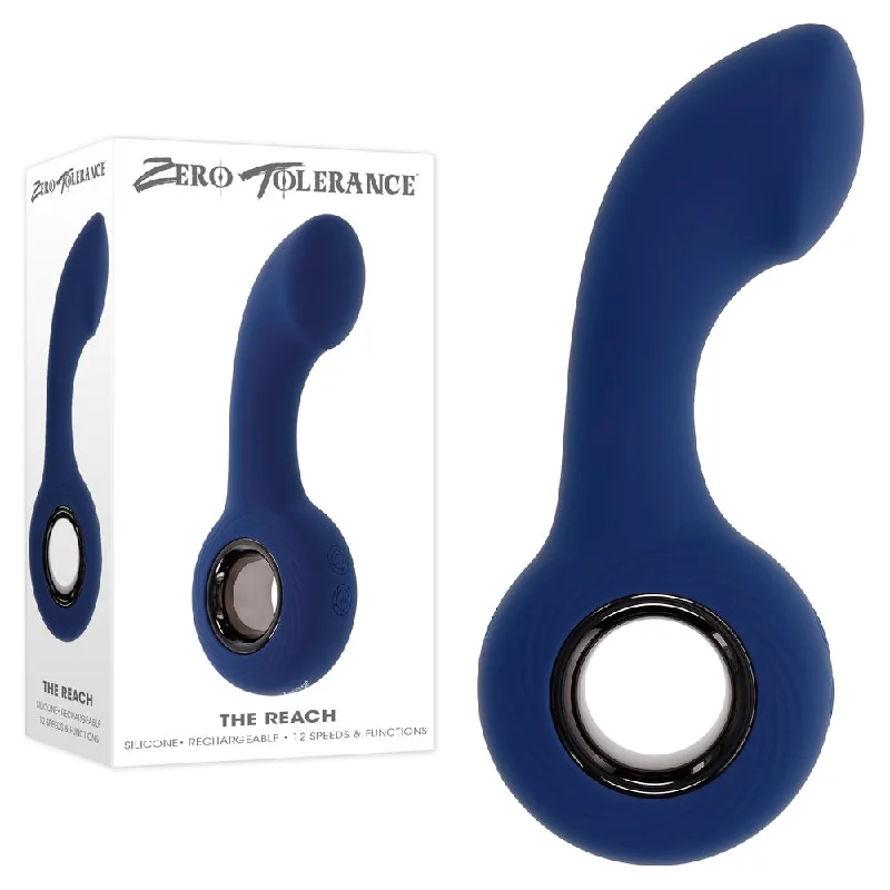 Anal toys for sensual joy-Zero Tolerance THE REACH Vibrating Butt Plug