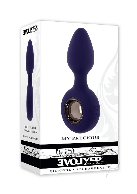 Anal toys with quiet motors-My Precious Purple