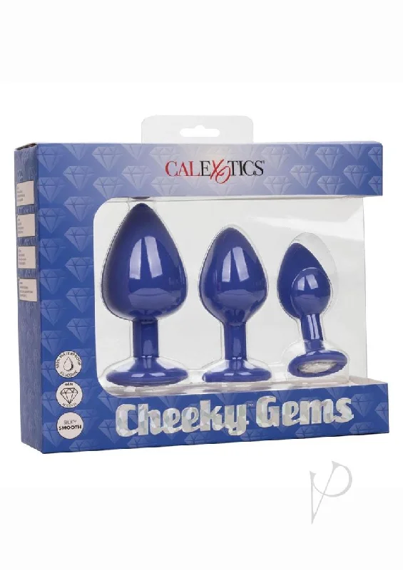 Anal toys for discreet storage-Cheeky Gems Kit Purple