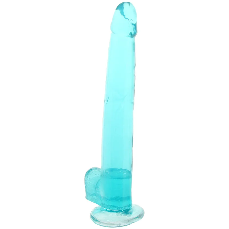 affordable dildo-Size Queen 12 Inch Jelly Dildo in Blue