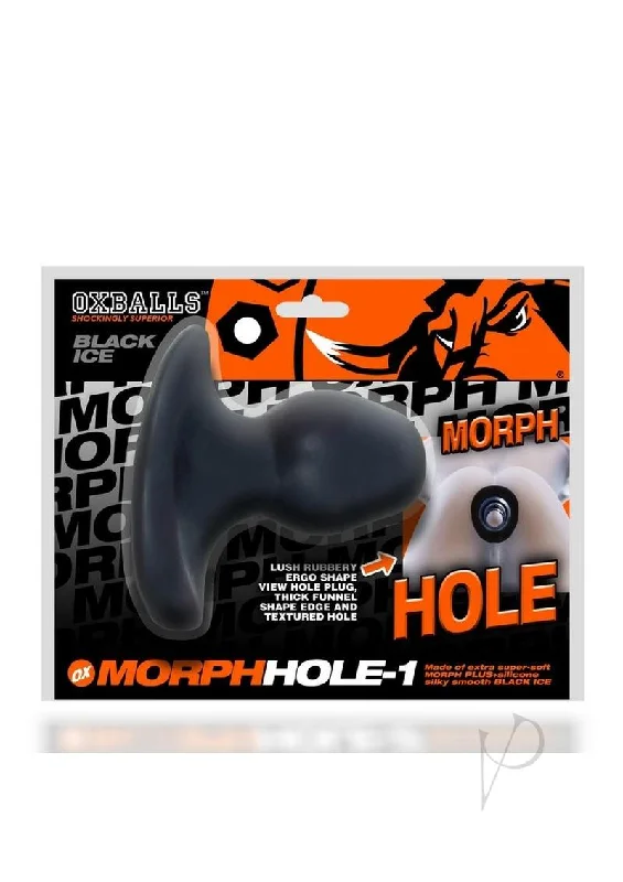 Anal toys for bedroom play-Morphhole 1 Black Ice