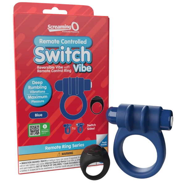 cock ring shipping details-Remote Control Switch Vibe (Blue)