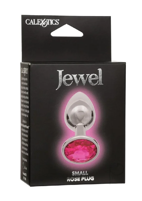 Anal toys for anal comfort-Jewel Small Rose Plug Pink