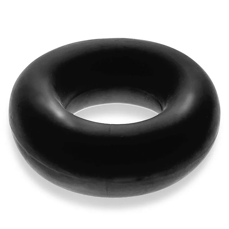 cock ring with firm feel-Fat Willy 3 Pc Jumbo Cockrings Black