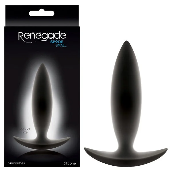 Luxury anal toys brands-Renegade Spades Butt Plug - Small