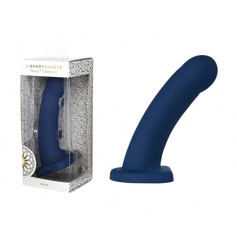 large metal dildo-SS Banx Dildo Navy