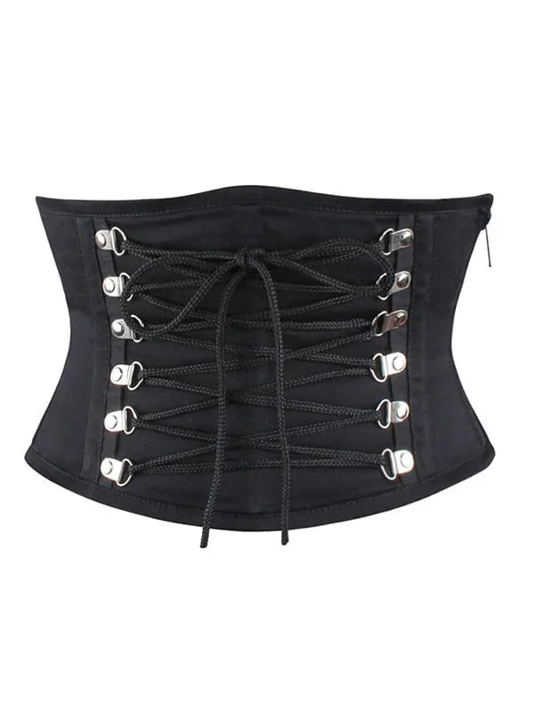 corset for historical costume-Talulla  silver Corset belt