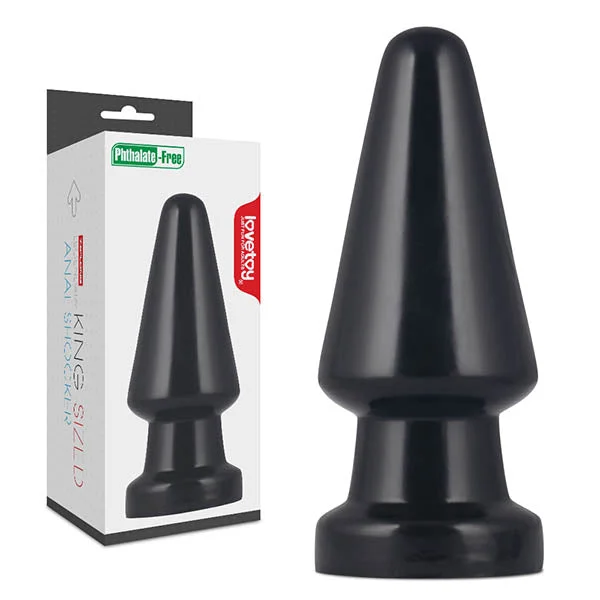 Anal toys for quick insertion-King Sized 7.5'' Anal Shocker Butt Plug