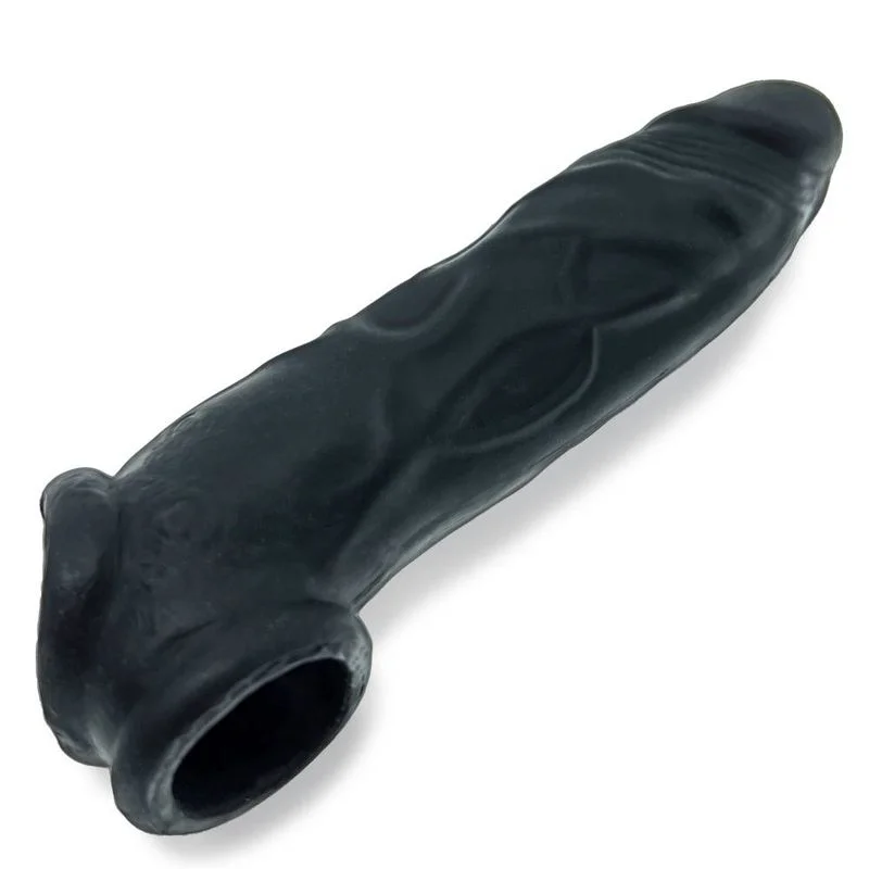 cock ring for quiet vibes-Dicker Ultra-Slim Cocksheath Black Ice